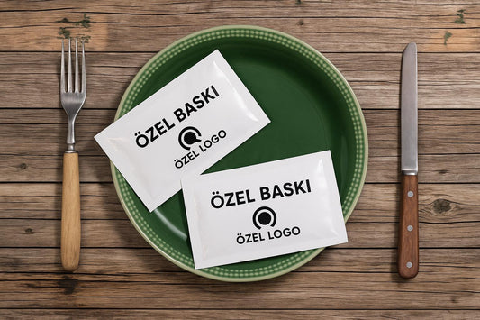 Logolu Islak Mendil Özel Baskı | Kişiye & Firmaya Özel Üretim | 7x12 cm