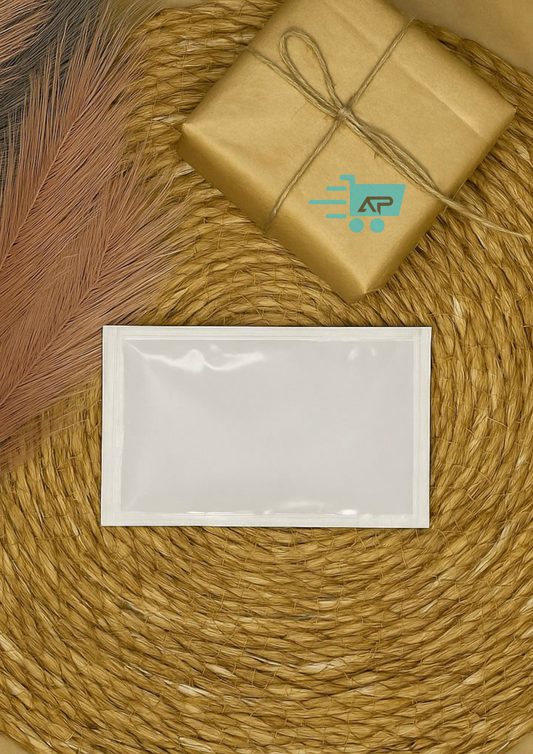 Beyaz Baskısız Tek Kullanımlık Islak Mendil