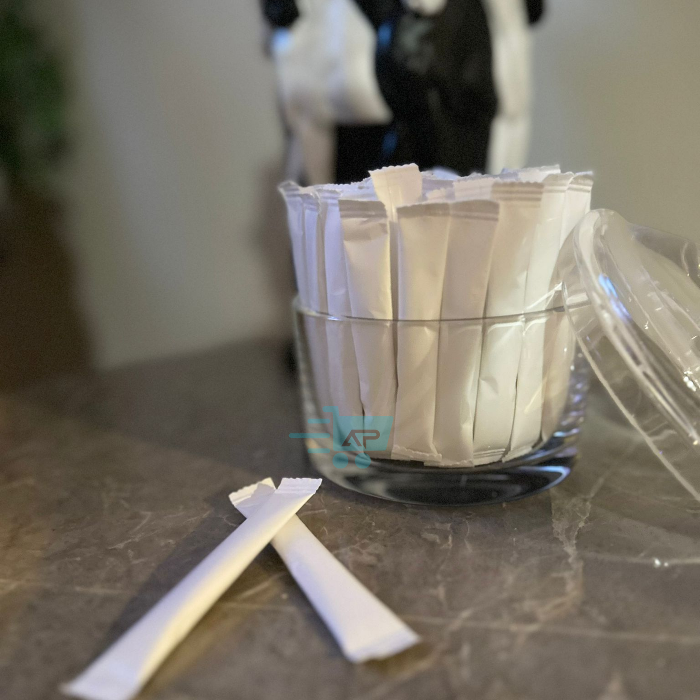 Logo Baskılı Stick Şeker Çubuk Şeker Toz Şeker - Logolu İkramlık Şeker