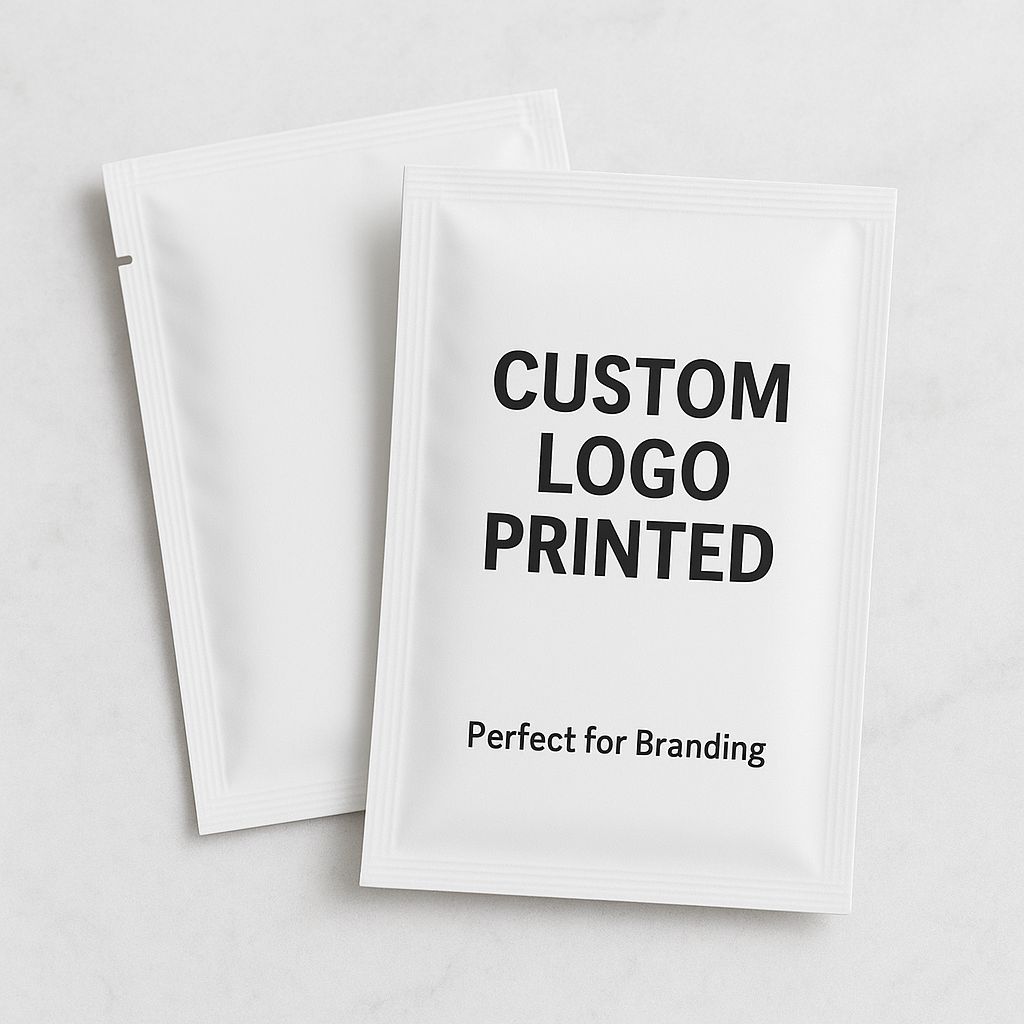 Logolu Islak Mendil Özel Baskı | Kişiye & Firmaya Özel Üretim | 7x12 cm