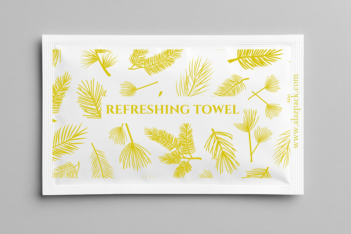 "Hijyenik Mendil" Baskılı Tek Kullanımlık Islak Mendil